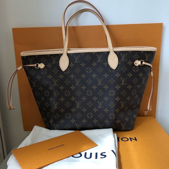 poshmark lv neverfull